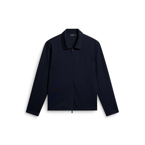 J.Lindeberg Lansa Jersey Zip Jacket Navy