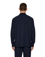 J.Lindeberg Reid Drape Overshirt Navy