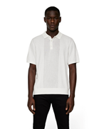 J.Lindeberg Reymond Solid Stripe Polo White