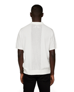 J.Lindeberg Reymond Solid Stripe Polo White
