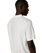 J.Lindeberg Reymond Solid Stripe Polo White