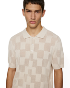 J.Lindeberg Reymond Stacked Bridge Polo Moonbeam
