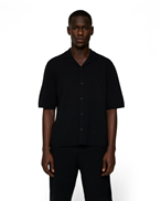 J.Lindeberg Sal Knitted Boucle Shirt Black