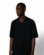 J.Lindeberg Sal Knitted Boucle Shirt Black