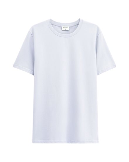 Filippa K Stretch Cotton Tee Ice Blue