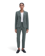 Filippa K Sasha Cool Wool Blazer Green Grey