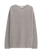 Filippa K Relaxed Linen Sweater W Moss Grey