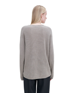 Filippa K Relaxed Linen Sweater W Moss Grey