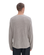 Filippa K Relaxed Linen Sweater Moss Grey