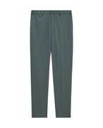 Filippa K Emma Cropped Wool Pants Green Grey