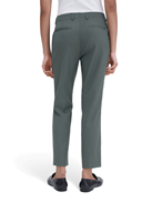 Filippa K Emma Cropped Wool Pants Green Grey