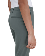 Filippa K Emma Cropped Wool Pants Green Grey