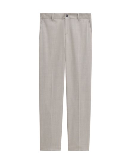 Filippa K Elastic Waist Tailored Trousers Sage Melange