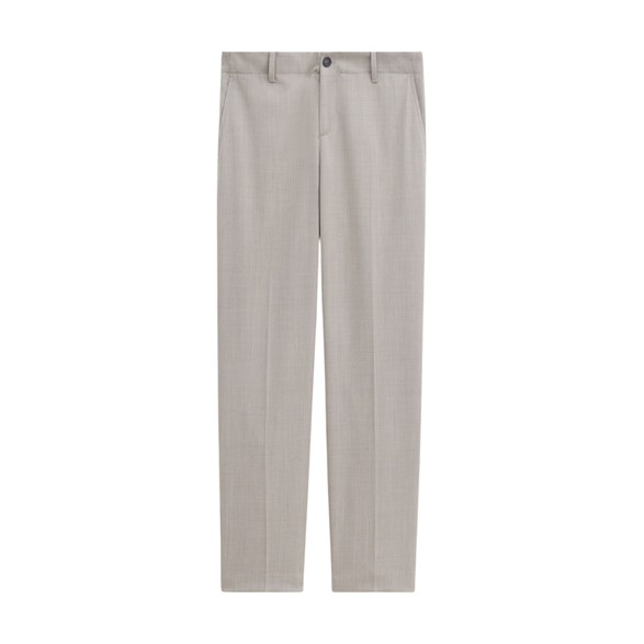 Filippa K Elastic Waist Tailored Trousers Sage Melange