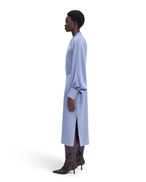 Filippa K Belted Long Sleeve Dress Air Blue