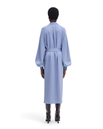 Filippa K Belted Long Sleeve Dress Air Blue