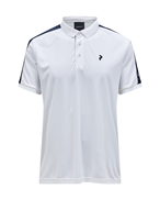 Peak Performance Player Polo White Salute Blue