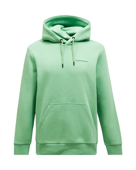 Peak Performance Original Small Logo Hood Peppermint