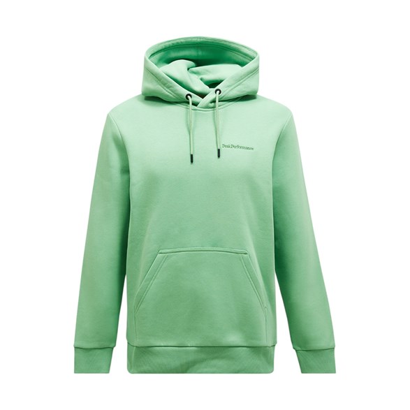 Peak Performance Original Small Logo Hood Peppermint