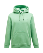 Peak Performance Original Small Logo Hood Peppermint