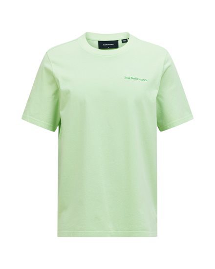 Peak Performance Original Small Logo Tee Vivid Green