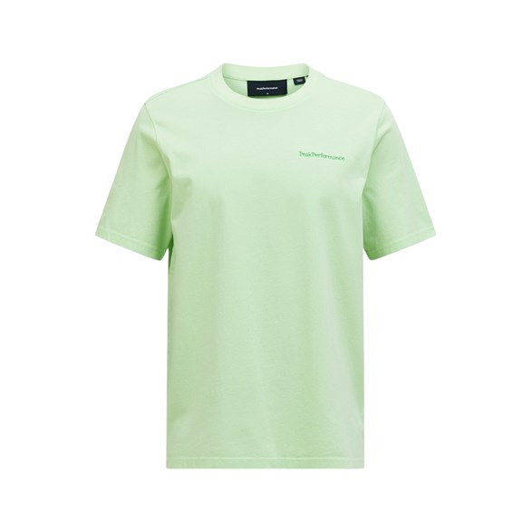 Peak Performance Original Small Logo Tee Vivid Green