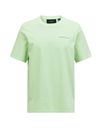 Peak Performance Original Small Logo Tee Vivid Green