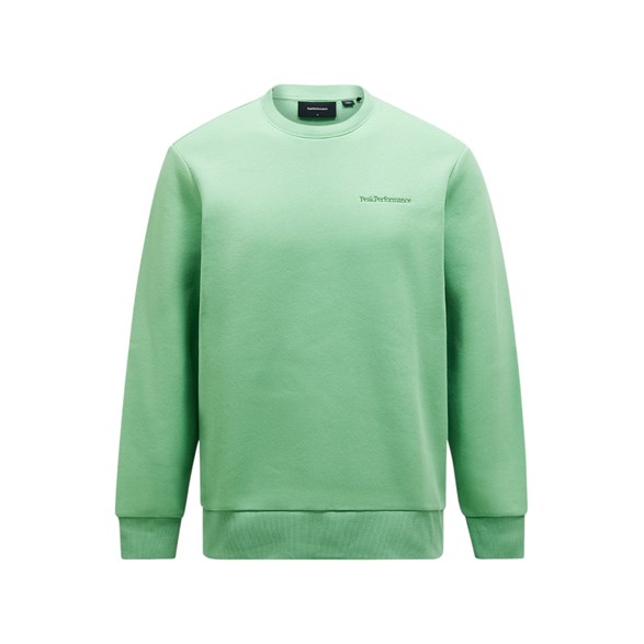 Peak Performance M Original Small Logo Crewneck Pepparmint