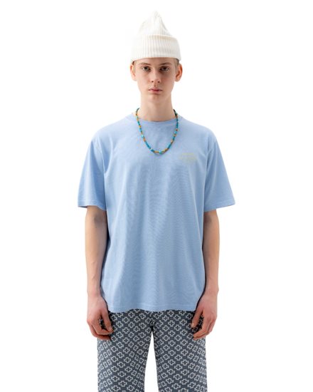 NIKBEN Palm Tree Cult Tee Light Blue