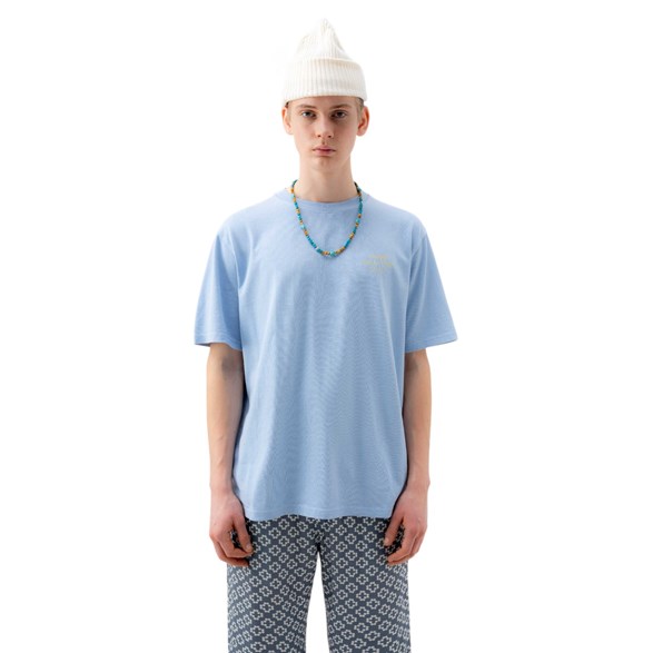NIKBEN Palm Tree Cult Tee Light Blue