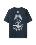 NIKBEN Surf Club Tee Washed Black