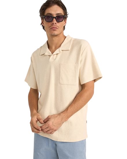 Rhythm Vintage Terry Polo Natural