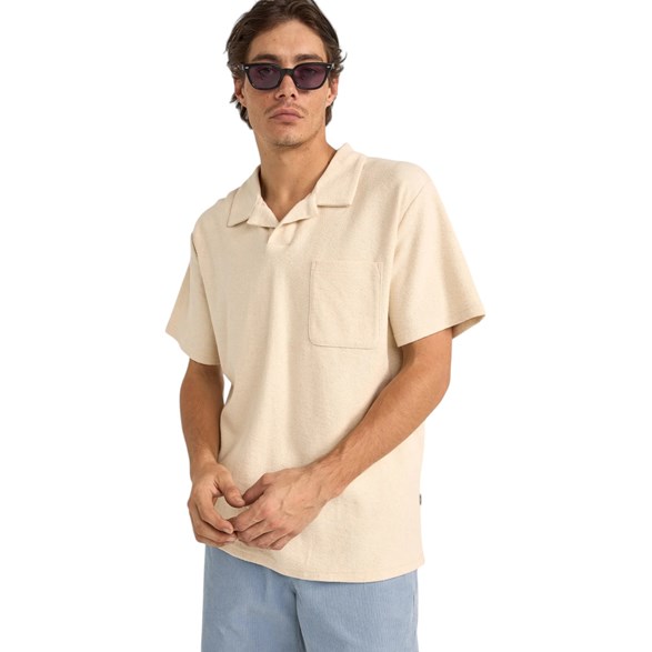 Rhythm Vintage Terry Polo Natural