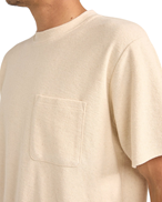 Rhythm Vintage Terry T-Shirt Natural