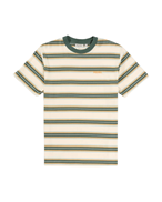Rhythm Everyday Stripe T-Shirt Vintage Green