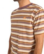 Rhythm Vintage Stripe T-Shirt Cedar