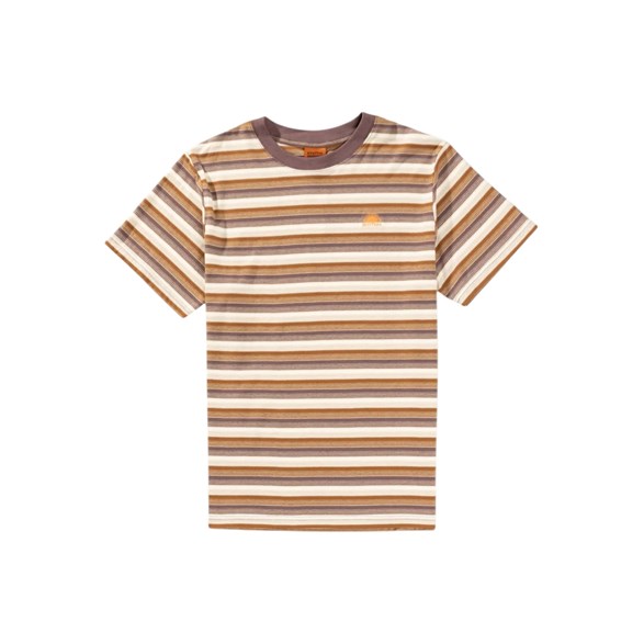 Rhythm Vintage Stripe T-Shirt Cedar