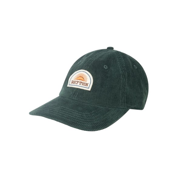 Rhythm Awake Cord Cap Vintage Green