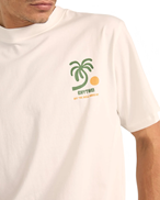 Rhythm Trees Ss T-Shirt Vintage White