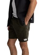 Rhythm Classic Cord Jam Shorts Olive