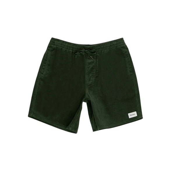 Rhythm Classic Cord Jam Shorts Olive