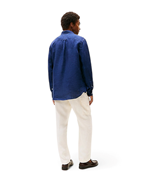 Tommy Hilfiger Dyed Linen Shirt Carbon Navy