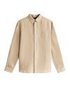 Tommy Hilfiger Dyed Linen Shirt Sandalwood
