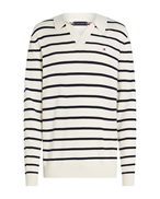 Tommy Hilfiger Essential Cotton Long Sleeve Ivory/Dessert Sky