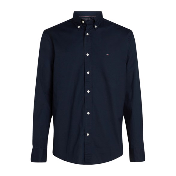 Tommy Hilfiger Flex Poplin Shirt Night Sky