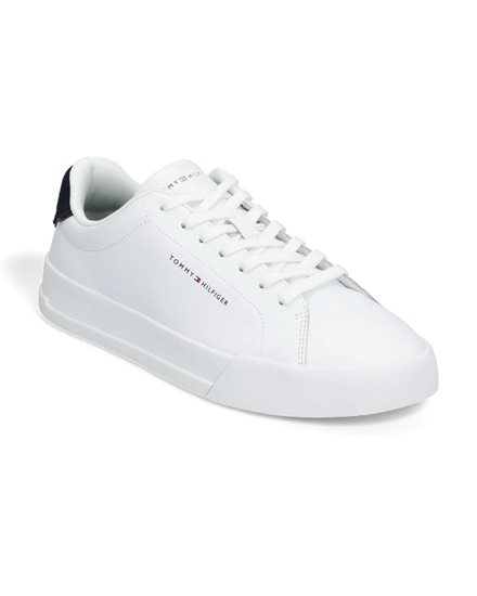 Tommy Hilfiger Th Court Sneaker White/Desert Sky