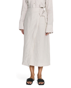 Twist & Tango Vivienne Linen Skirt Beige Melange
