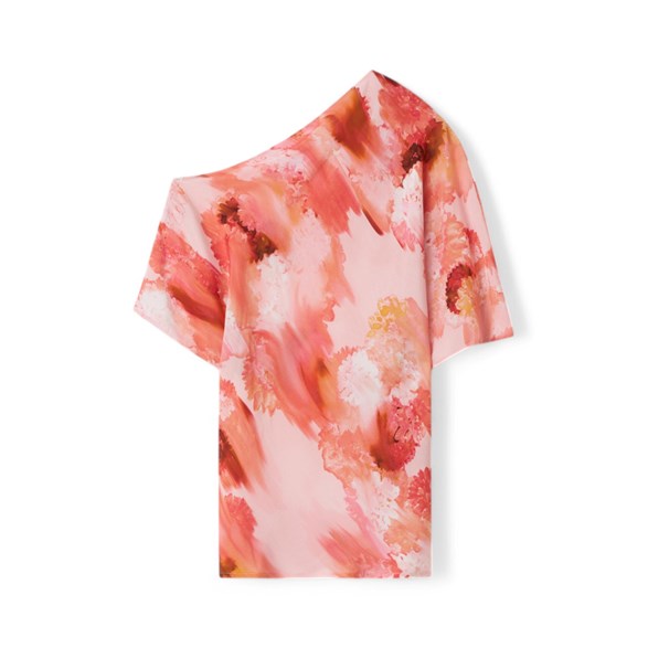 Rodebjer Bono Blurry Blouse Flower Apricot