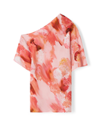 Rodebjer Bono Blurry Blouse Flower Apricot
