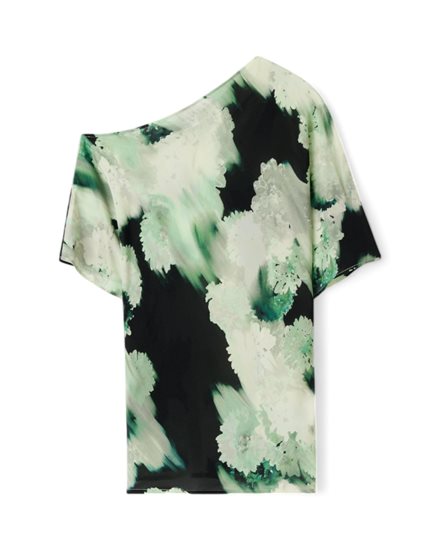 Rodebjer Bono Blurry Blouse Flower Green